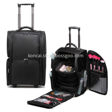 Custom Logo Hanging Toiletry Travel Organizer Dots Makeup Bag